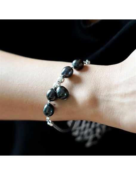 925 Sterling Silver Designer Bracelet for Women Pearl Gemstone Fashion Jewelry Gift and Party Bracelet Snake Chain Bracelet