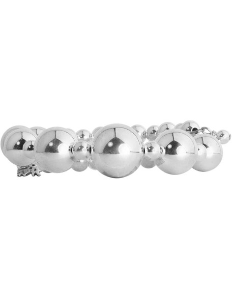Classics Sterling Silver Beaded Coil Bracelet