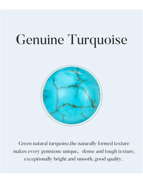 Boho Genuine Turquoise Bracelet for Women Western 925 Sterling Silver Gemstone Tree of Life Dream Catcher Sunflower Bracelets Jewelry for Her