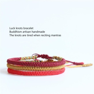Tibetan Knot Bracelets - For Security