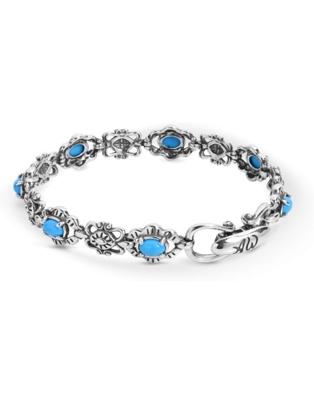 Sterling Silver Women's Link Bracelet
