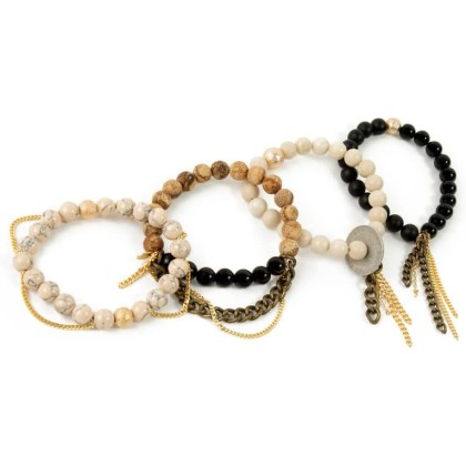  Beaded Bracelets - Authentic Gemstones and Crystals