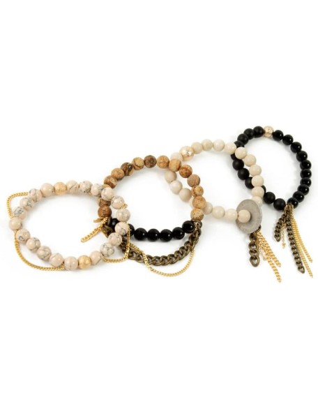  Beaded Bracelets - Authentic Gemstones and Crystals