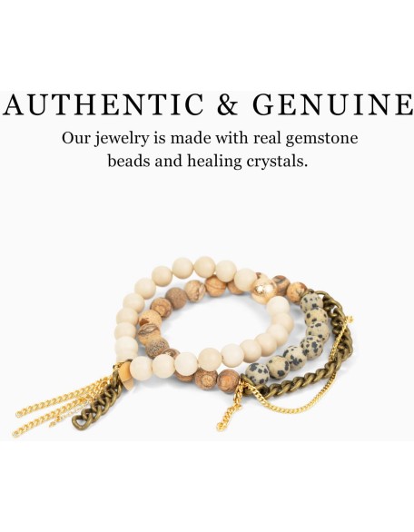 Beaded Bracelets | Authentic Gemstones and Crystals with Healing Properties